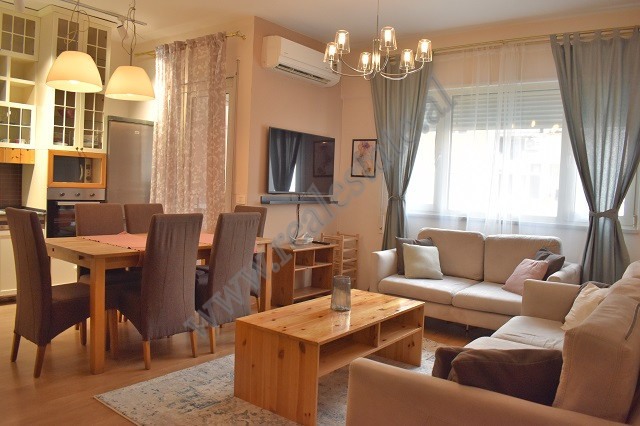 Two bedroom apartment for rent in Hasan Alla Street, at the Kristal Center in Tirana, Albania.
The 